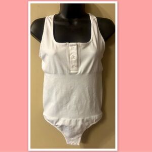 Feelin' Girl White Bodysuit